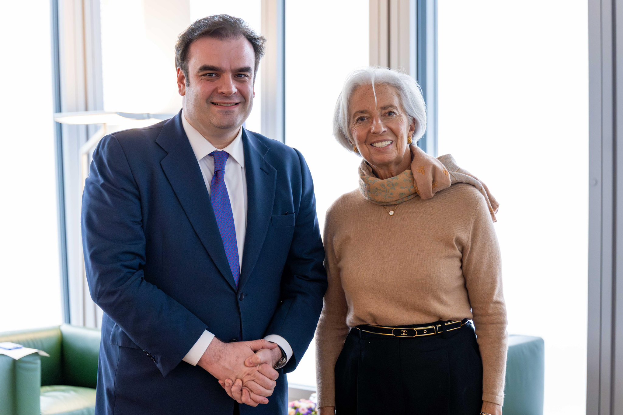 Home 83 Πιερρακάκης για συνάντηση με Λαγκάρντ: Στόχος μας μια πιο ισχυρή και ανθεκτική ευρωζώνη