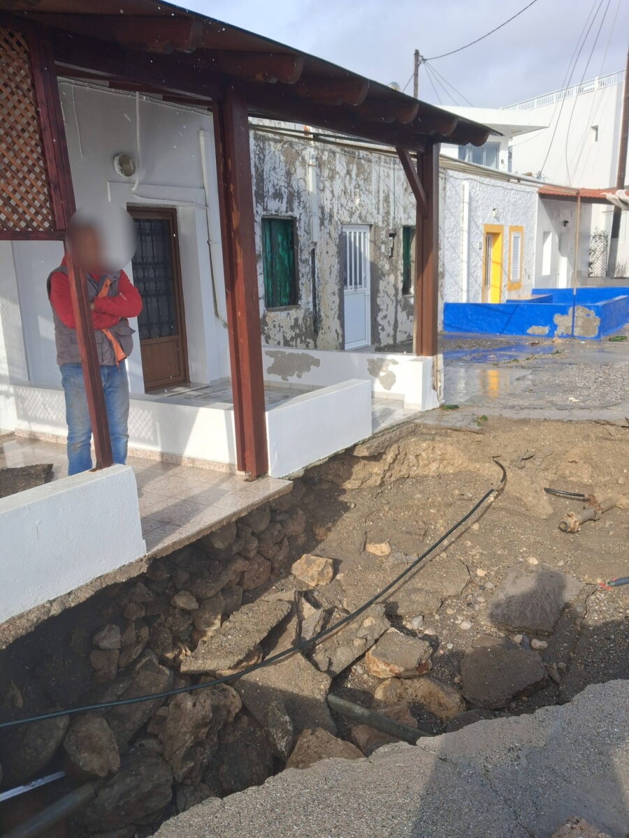 Καταστροφές στη Ρόδο