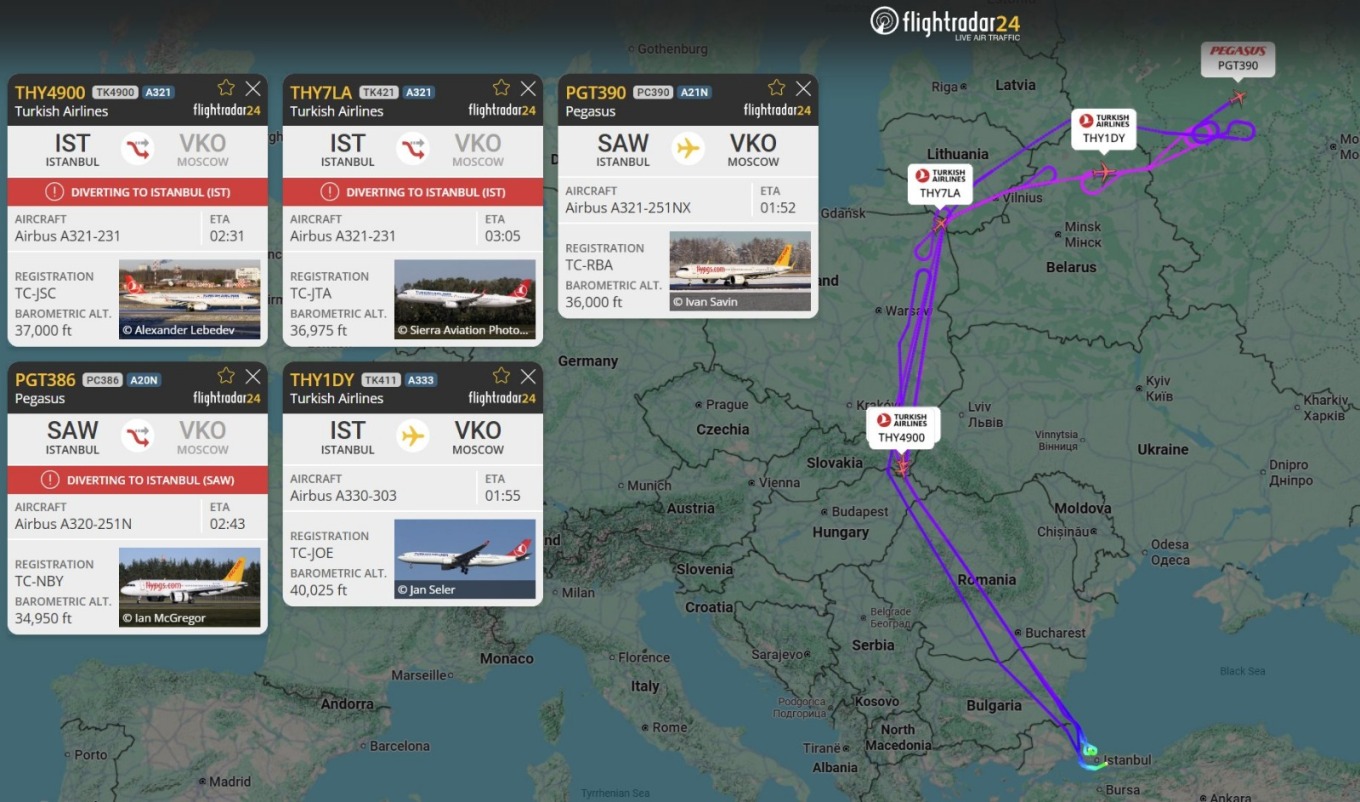 Ουκρανία: Σφοδρή επίθεση με drones στη Μόσχα – Τροποποιήσεις στις πτήσεις