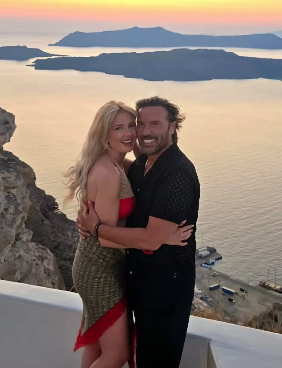 Η Σοφία Μαριόλα και ο Στράτος Τζώρτζογλου στο Instagram