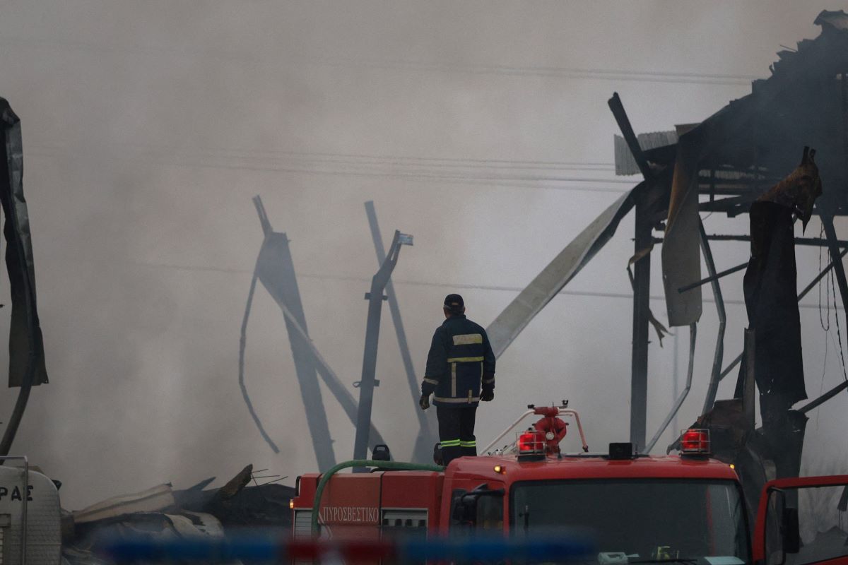 Βιολάντα: Το εργοστάσιο πριν και μετά την απόλυτη καταστροφή 10 Φωτιά στο εργοστάσιο «Βιολάντα»