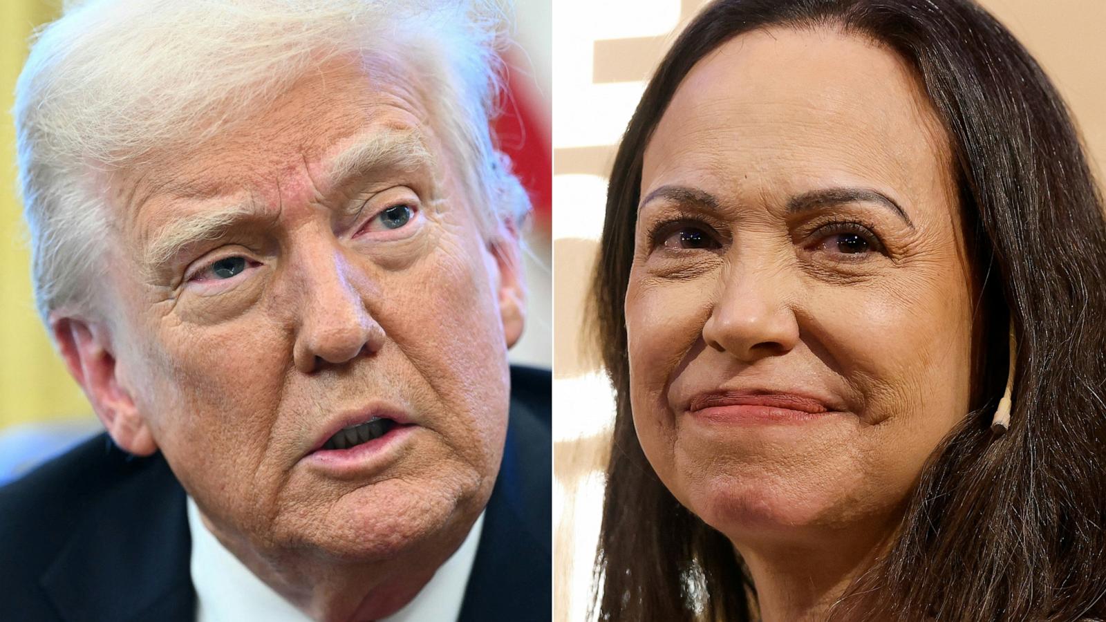 ΗΠΑ-Βενεζουέλα: Η Μαρία Κορίνα Ματσάδο προσέφερε το … πολυπόθητο Νόμπελ Ειρήνης στον Τραμπ – Άγνωστο αν το δέχτηκε