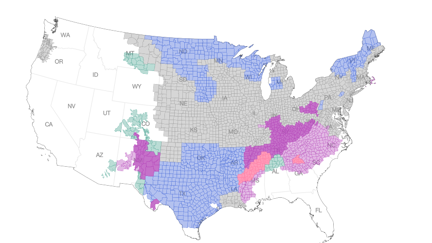 ΗΠΑ: Πρωτοφανής χειμερινή καταιγίδα – Πάνω από 10 πολιτείες σε κατάσταση έκτακτης ανάγκης