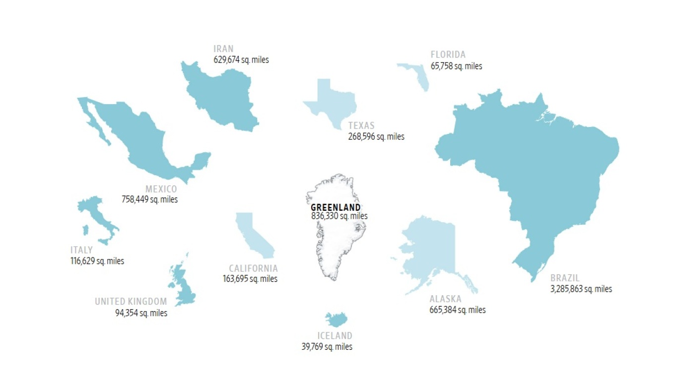WSJ: Οι χάρτες που αποκαλύπτουν γιατί ο Τραμπ επιδιώκει τη Γροιλανδία για την ασφάλεια των ΗΠΑ