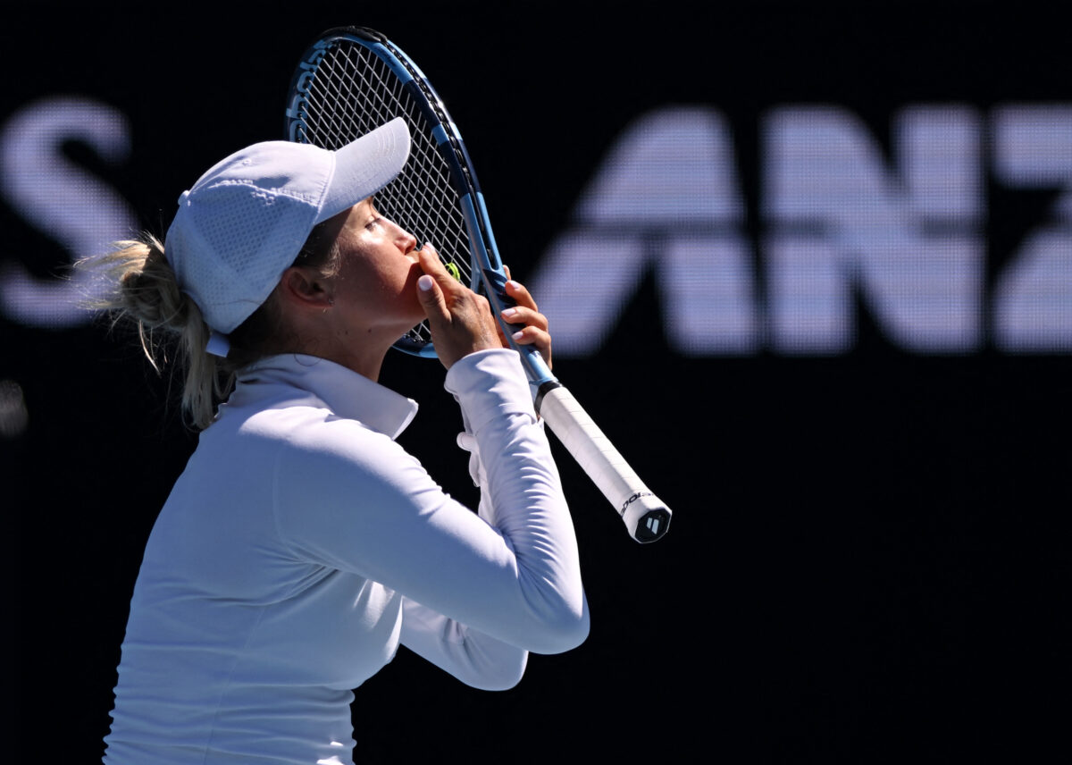 Η Γιούλια Πουτίντσεβα αποδοκιμάστηκε από Τούρκους φιλάθλους στο Australian Open και τους αντέδρασε με φιλάκια