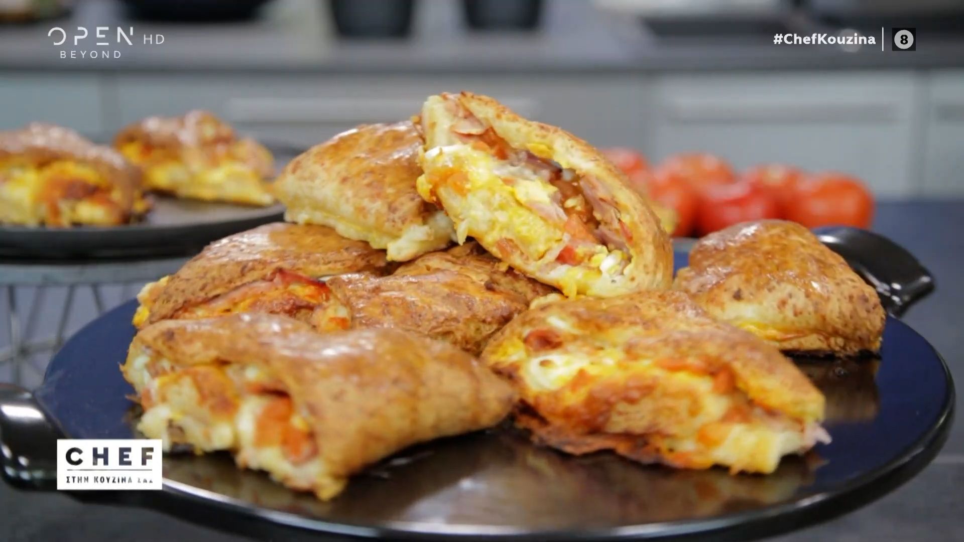 Συνταγή για γεμιστά ναπολιτάνικα ψωμάκια