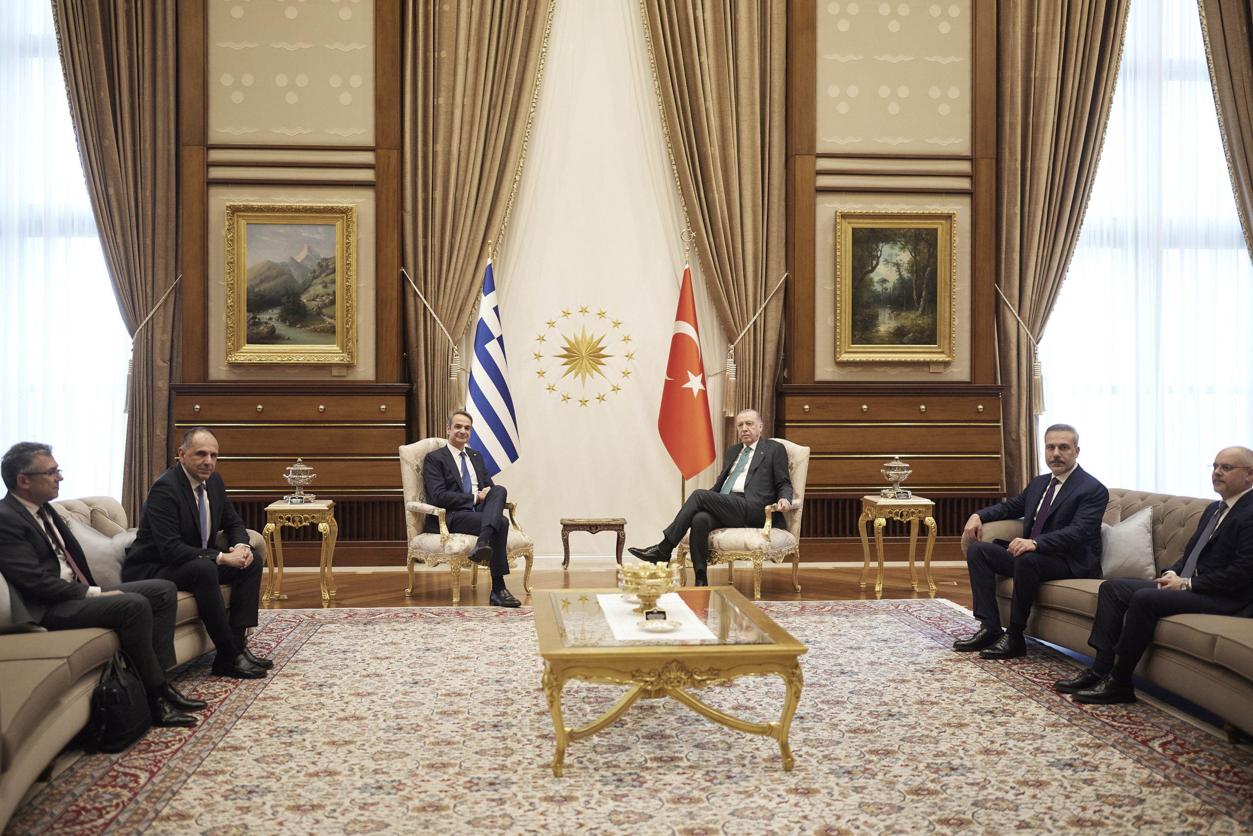 Κυριάκος Μητσοτάκης, Ρετζέπ Ταγίπ Ερντογάν, Άγκυρα