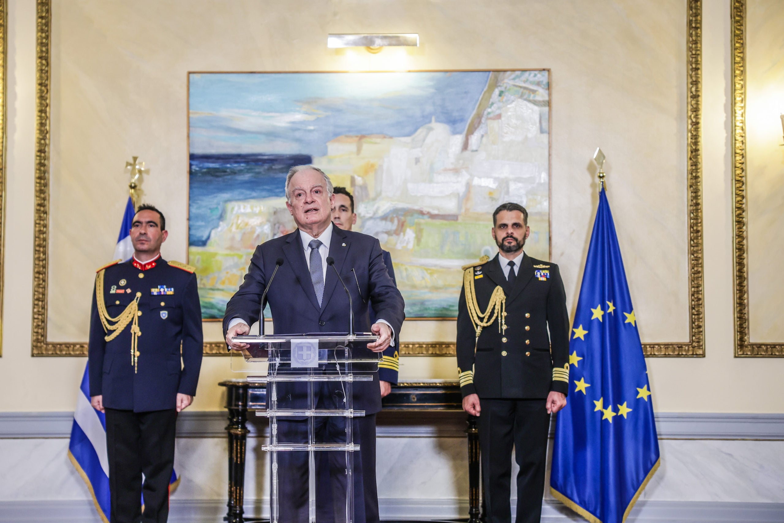 Δεξίωση, Κωνσταντίνος Τασούλας, Προεδρικό Μέγαρο, διπλωματικό σώμα