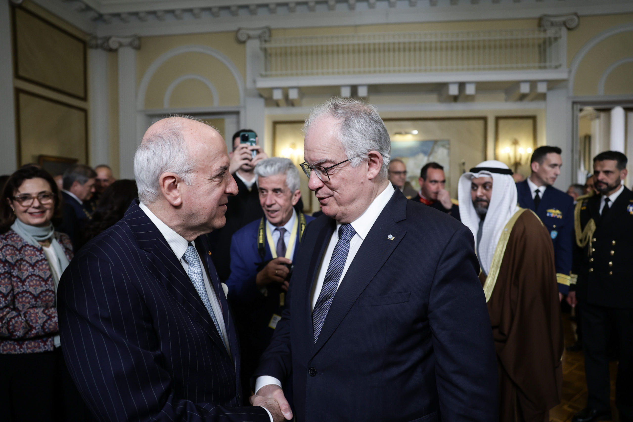 Δεξίωση, Κωνσταντίνος Τασούλας, Προεδρικό Μέγαρο, διπλωματικό σώμα