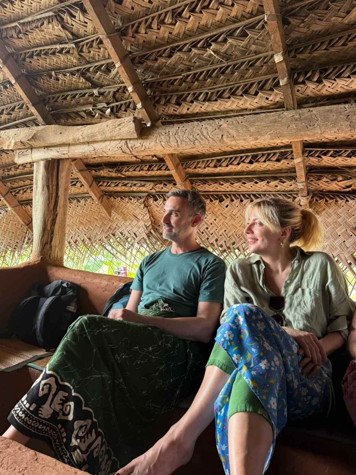 Η Σμαράγδα Καρύδη και ο Γιώργος Καπουτζίδης στη Σρι Λάνκα