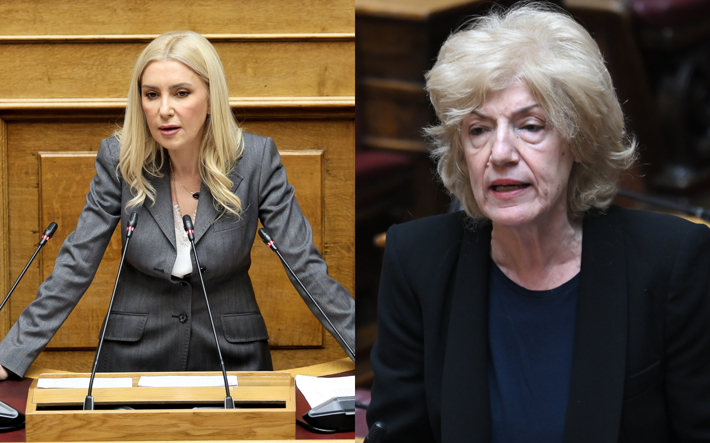 Βουλή: Σύγκρουση Αραμπατζή – Αναγνωστοπούλου – «Δεν θα μας υποδεικνύετε» – «Δείτε πώς εκφασίζεται μια κοινωνία»