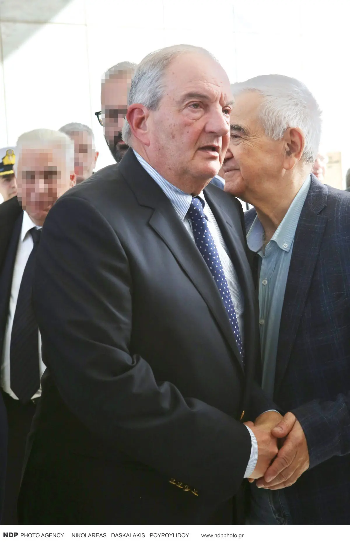 Το τελευταίο αντίο στον Αναστάση Παπαληγούρα: Συντετριμμένη η κόρη του, Λένα 12 Κώστας Καραμανλής