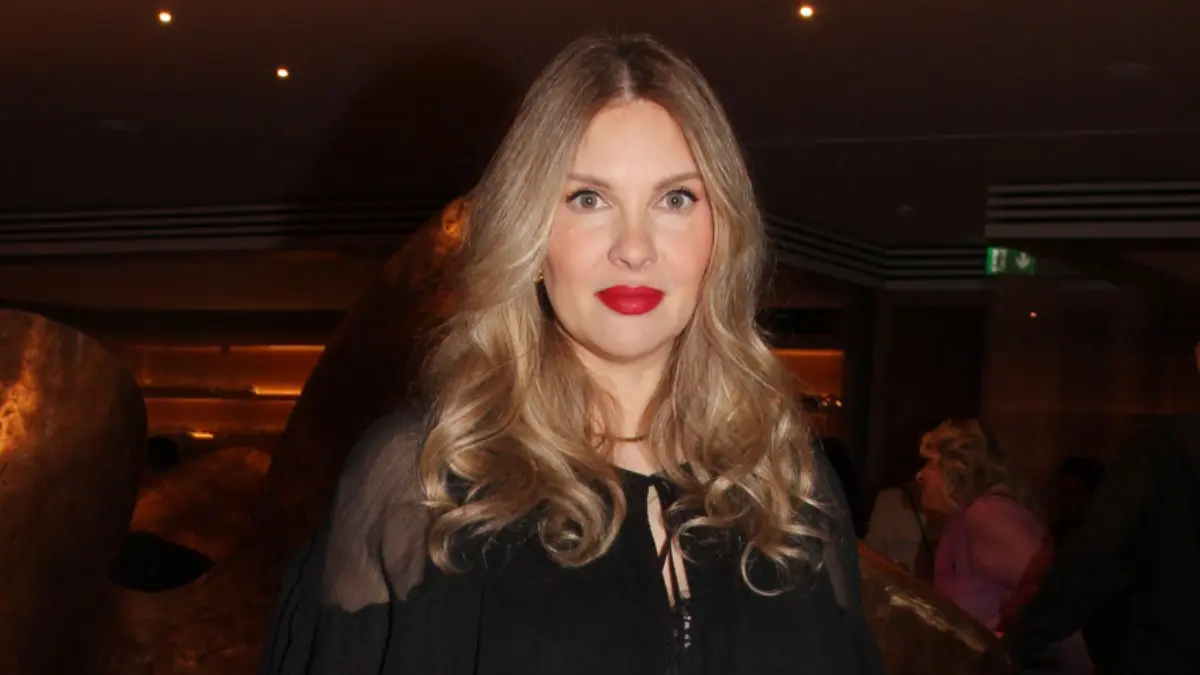 Η Χριστίνα Αλούπη σε έξοδό της