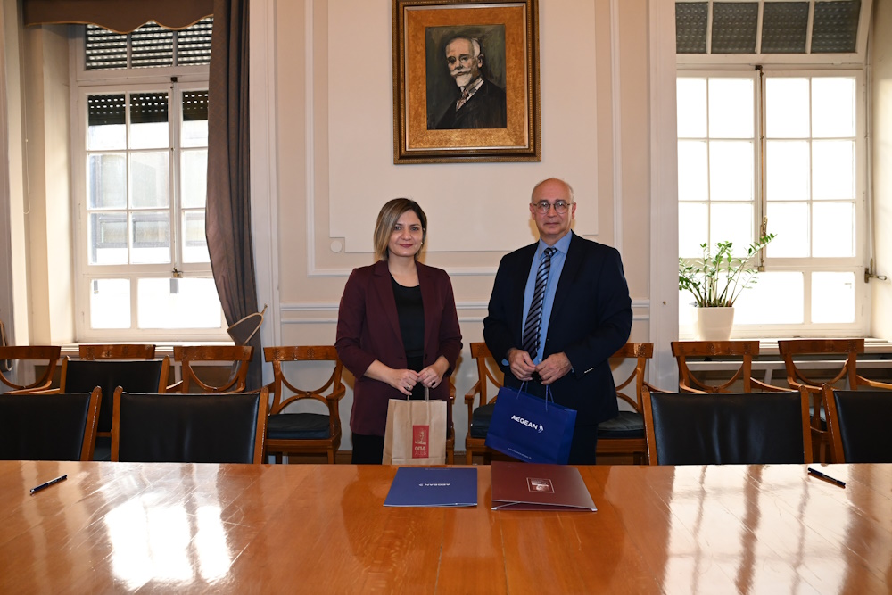 Η AEGEAN και το Οικονομικό Πανεπιστήμιο Αθηνών συνάπτουν Συμφωνία Συνεργασίας