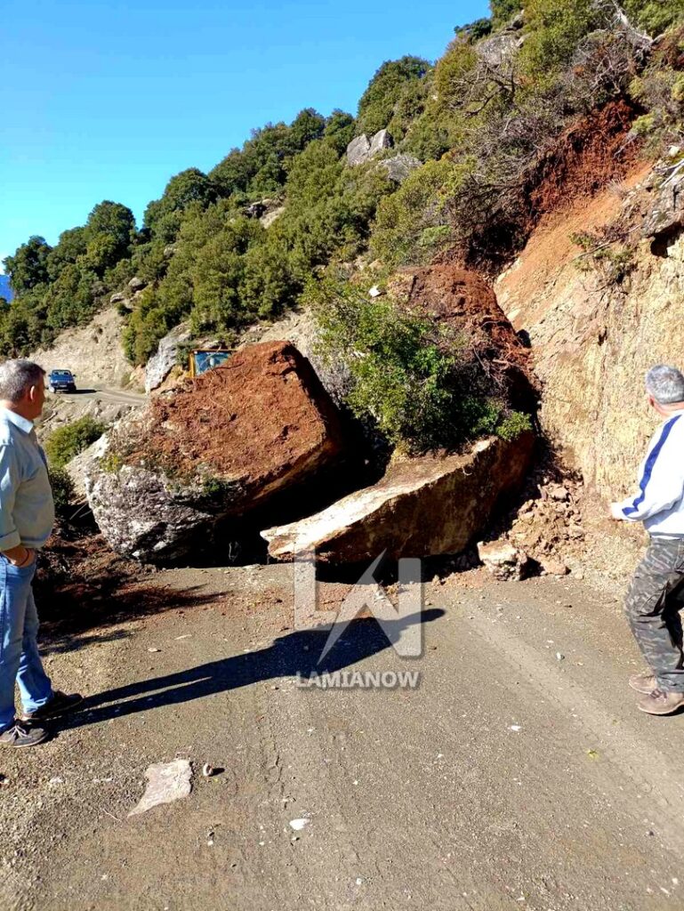 Άγραφα: Η κακοκαιρία διέλυσε δρόμο – Κατολισθήσεις και βουνό που «κατέβηκε» στο χωριό