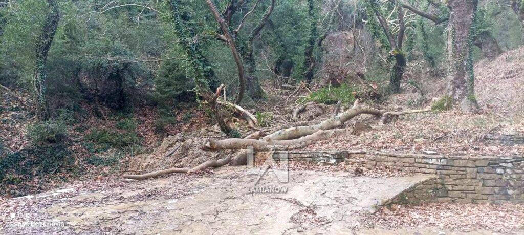 Άγραφα: Η κακοκαιρία διέλυσε δρόμο – Κατολισθήσεις και βουνό που «κατέβηκε» στο χωριό