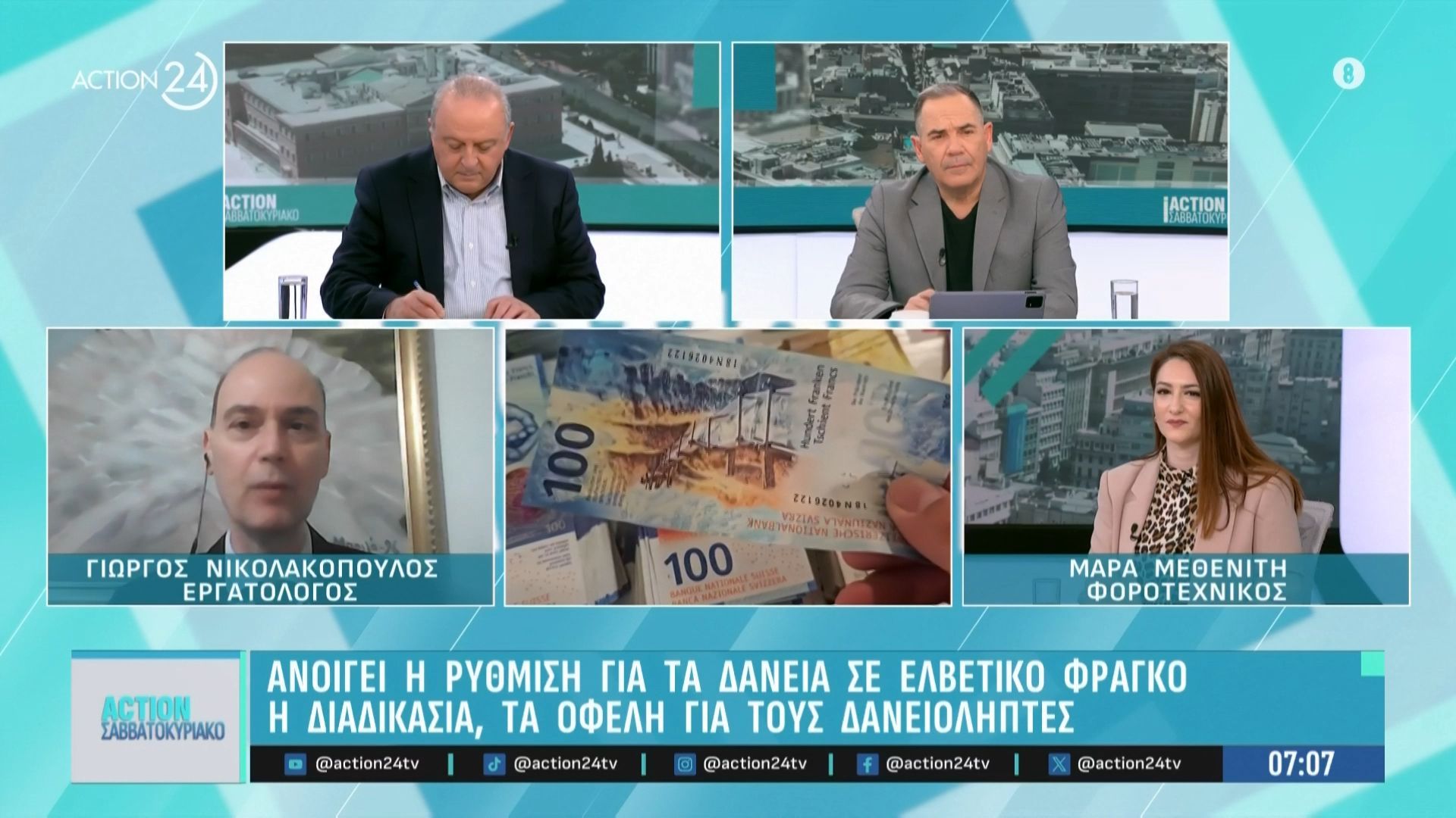 Ανοίγει η ρύθμιση για τα δάνεια σε ελβετικό φράγκο – Καθαρά Δευτέρα: Πώς αμείβονται οι εργαζόμενοι