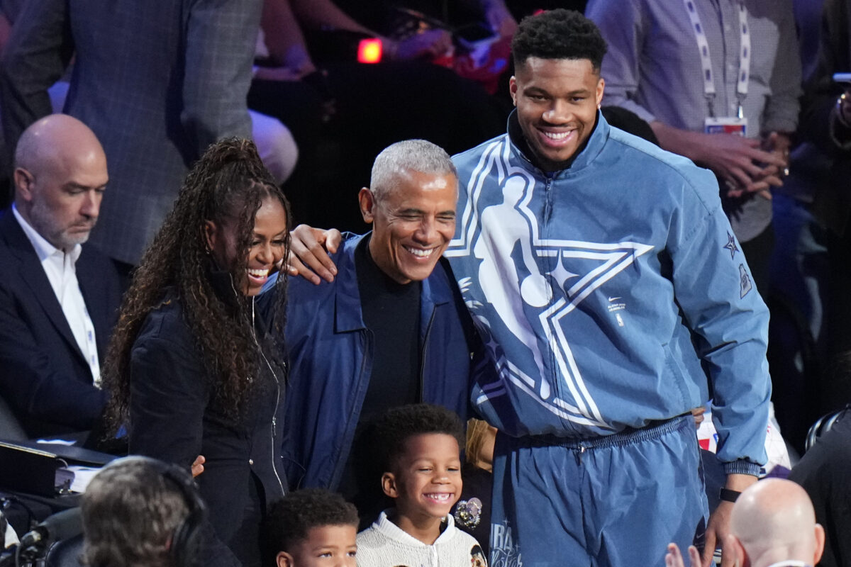 NBA All Star Game: Ο Γιάννης Αντετοκούνμπο με τα παιδιά του και τους Ομπάμα, η Μέγκαν Μαρκλ με τον πρίγκιπα Χάρι και πλήθος αστέρων στο Λος Άντζελες