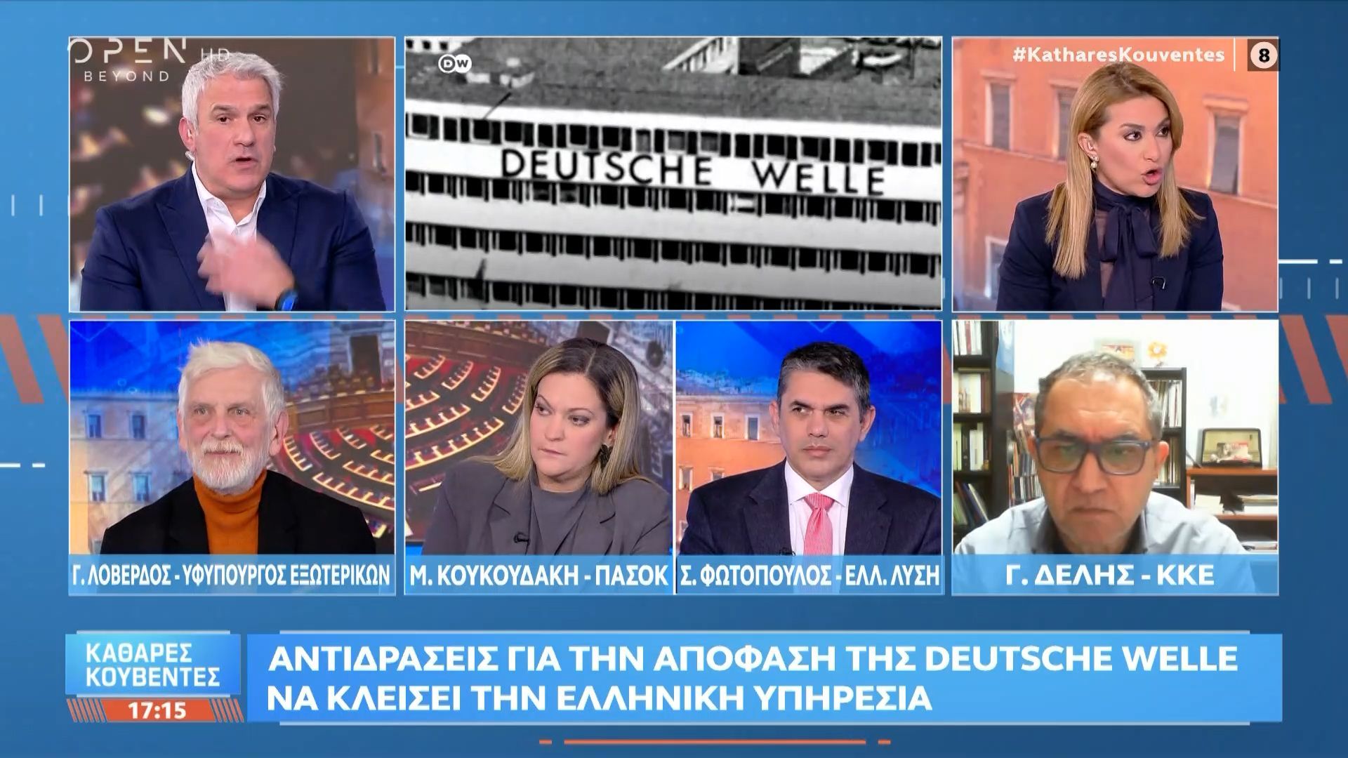 Αντιδράσεις για την απόφαση της Deutsche Welle να κλείσει την ελληνική υπηρεσία