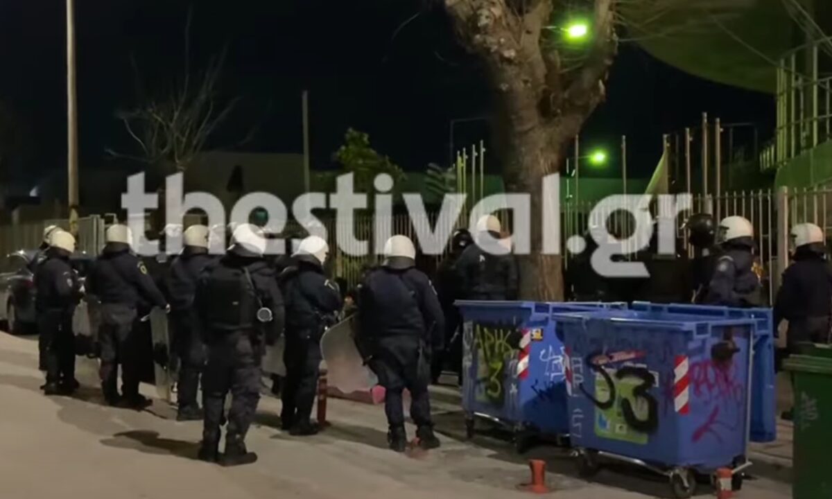 ΑΠΘ: 38 συλλήψεις κατά την αστυνομική επιχείρηση στην Πολυτεχνική Σχολή – Δείτε το βίντεο