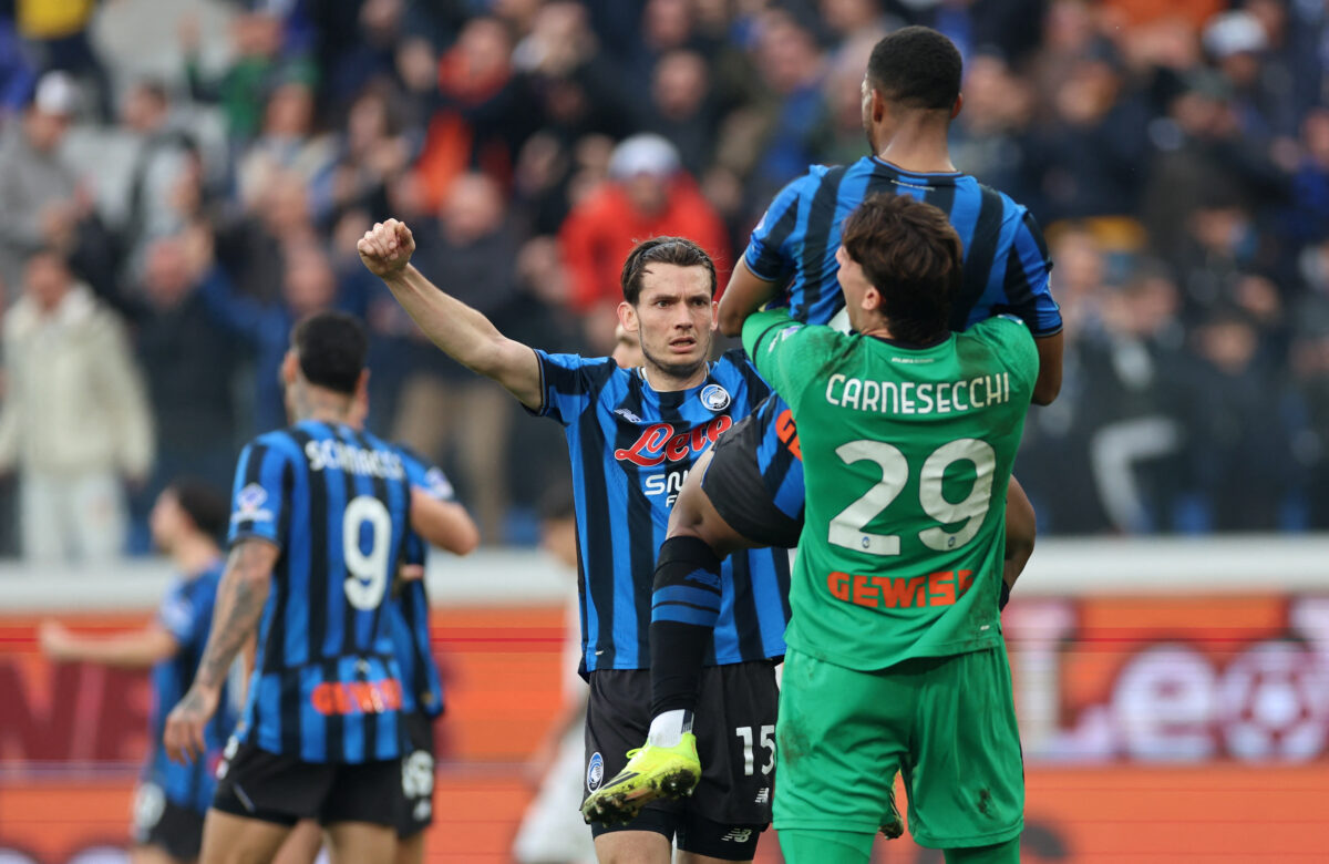 Αταλάντα – Νάπολι 2-1: Νίκη με ανατροπή και εκτός διεκδίκησης τίτλου οι παρτενοπέι