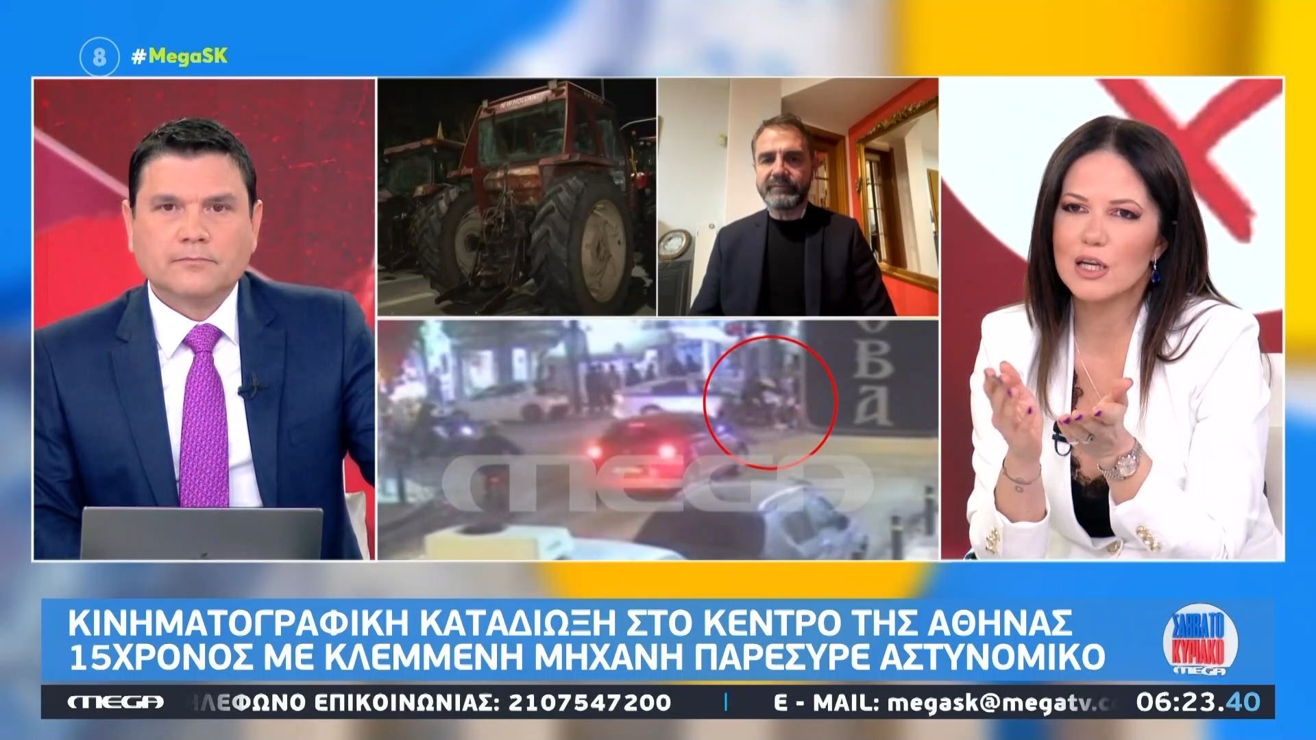 Home 212 Αθήνα: Κινηματογραφική καταδίωξη 15χρονου με κλεμμένη μηχανή – Παρέσυρε αστυνομικό