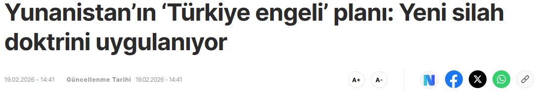 Τουρκικά ΜΜΕ: «Ξεδιάντροπo» το «νέο δόγμα» του Νίκου Δένδια – Έντονες αντιδράσεις για τη «ρήτρα» στους εξοπλισμούς
