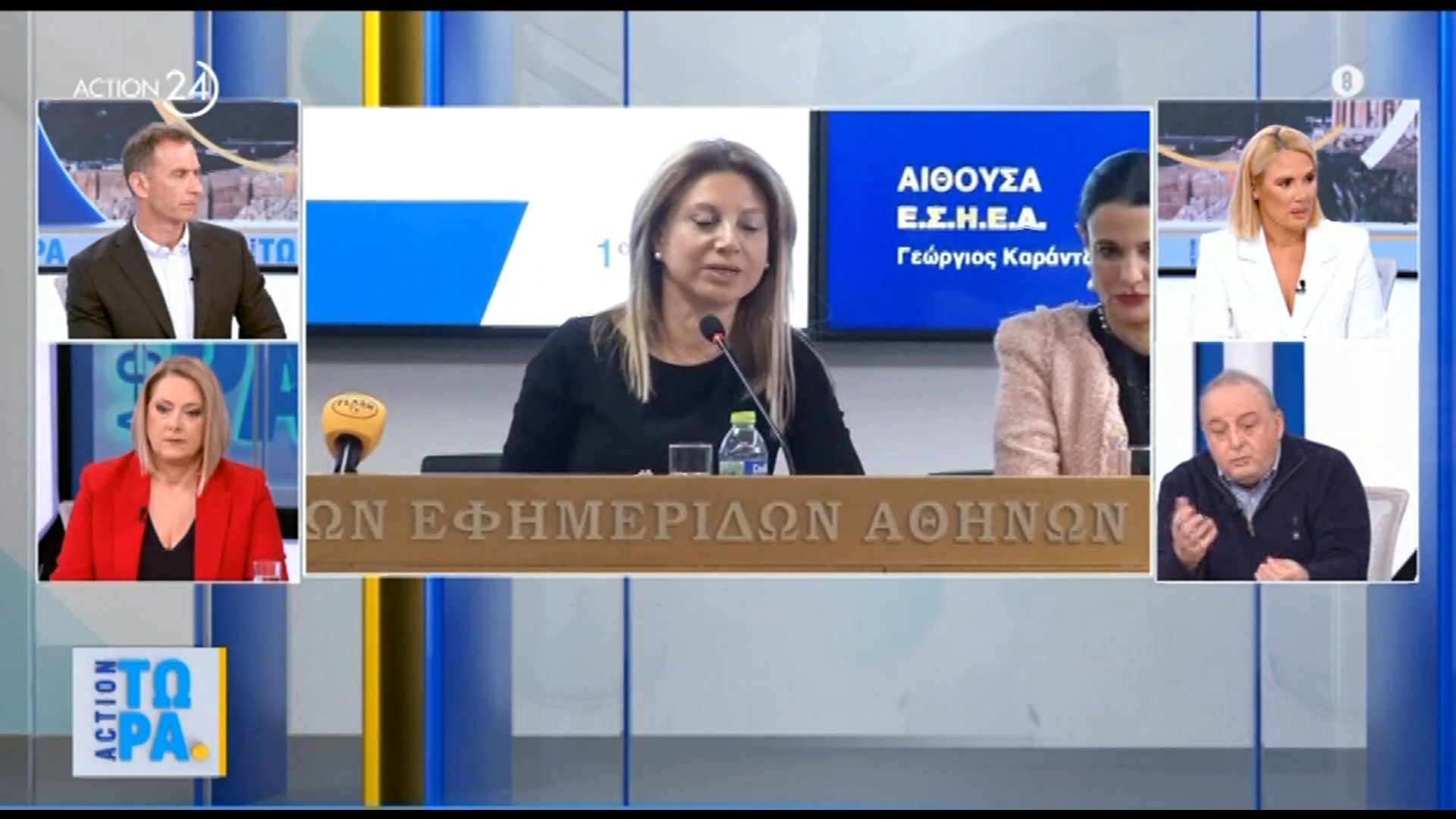 Δ. Καμπουράκης για Μ. Καρυστιανού: «Αποφάσισε να βγει σε ένα μέσα που στηρίζει τη Χρυσή Αυγή»