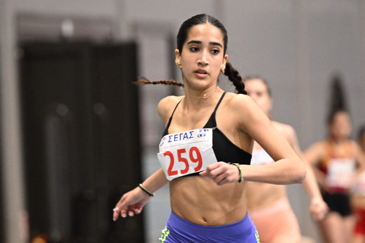 Η Δανάη – Θεοδώρα, κόρη του Κώστα Μπακογιάννη, κατέρριψε πανελλήνιο ρεκόρ Κ18 στα 60 μ. εμπόδια