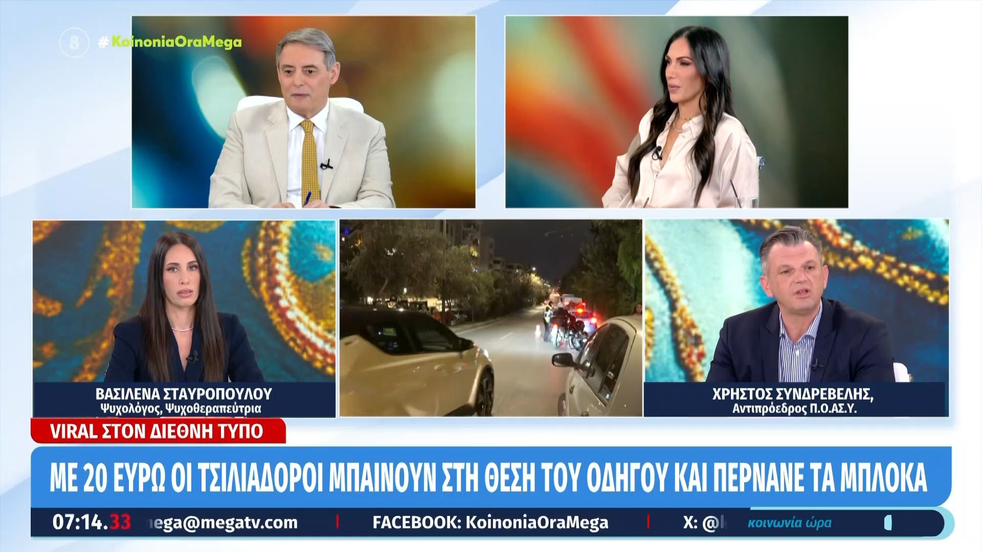 Χ. Συνδρεβέλης: «Οι ”περασάκηδες” ψαρεύουν μεθυσμένους στις ουρές για το αλκοτέστ»