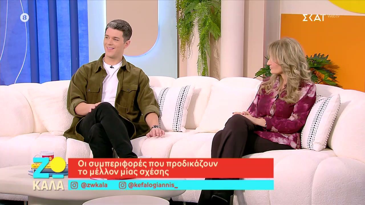 Δημήτρης Πανόπουλος: “Θα πρότεινα θεραπεία ζεύγους αν η σχέση είναι καλή και μπορεί να βελτιωθεί”