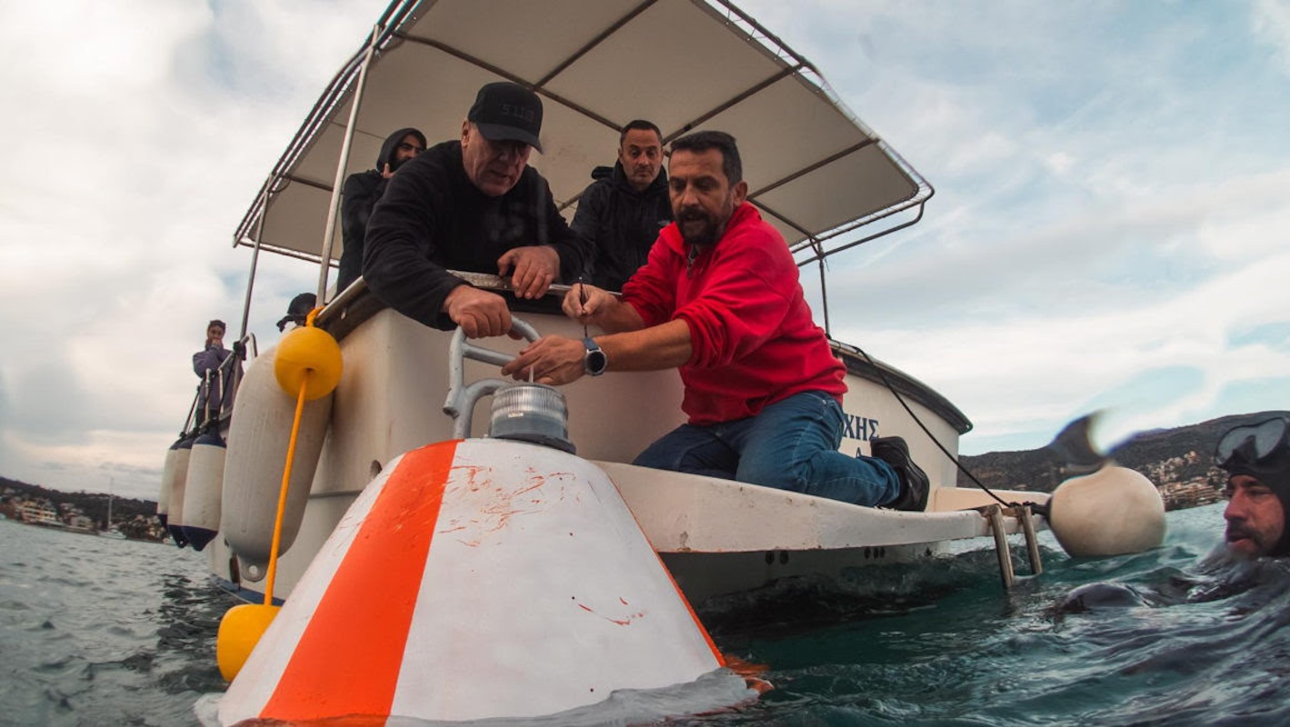Πιλοτική εγκατάσταση αγκυροβολίων στο Πόρτο Ράφτη για τη διαφύλαξη των λιβαδιών Ποσειδωνίας