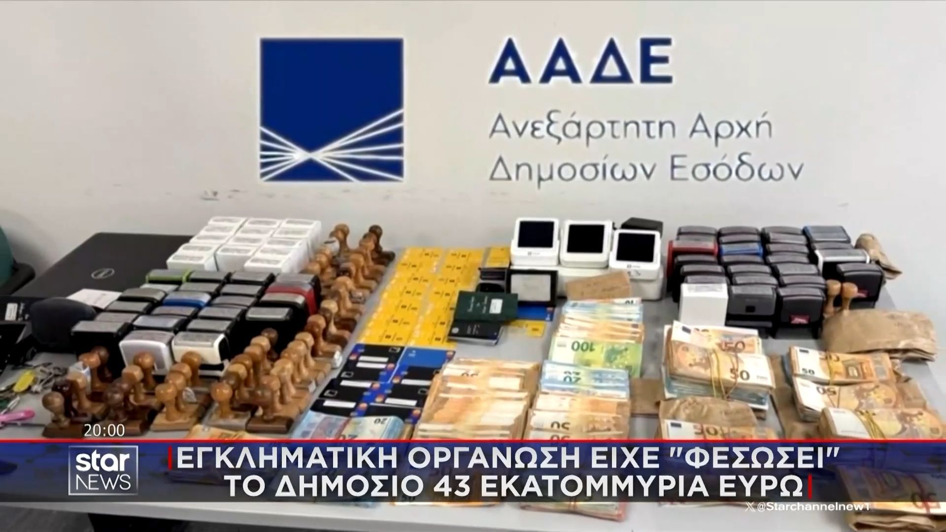 Εγκληματική οργάνωση είχε «φεσώσει» το δημόσιο 43 εκατομμύρια ευρώ