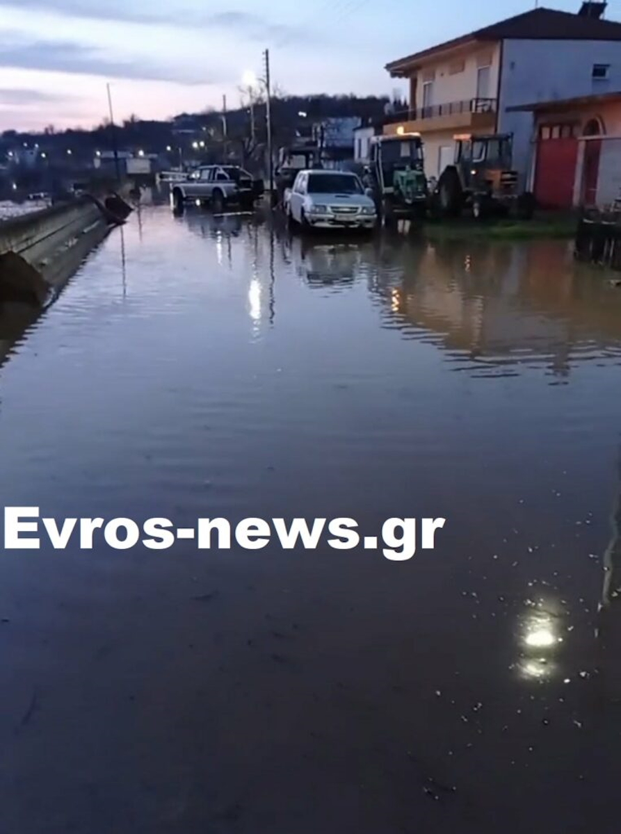 Έβρος: Σε «Κόκκινο Συναγερμό» για πλημμύρες – Καλυμμένα 150.000 στρέμματα, κρίσιμες οι επόμενες 36 ώρες 6 Έβρος