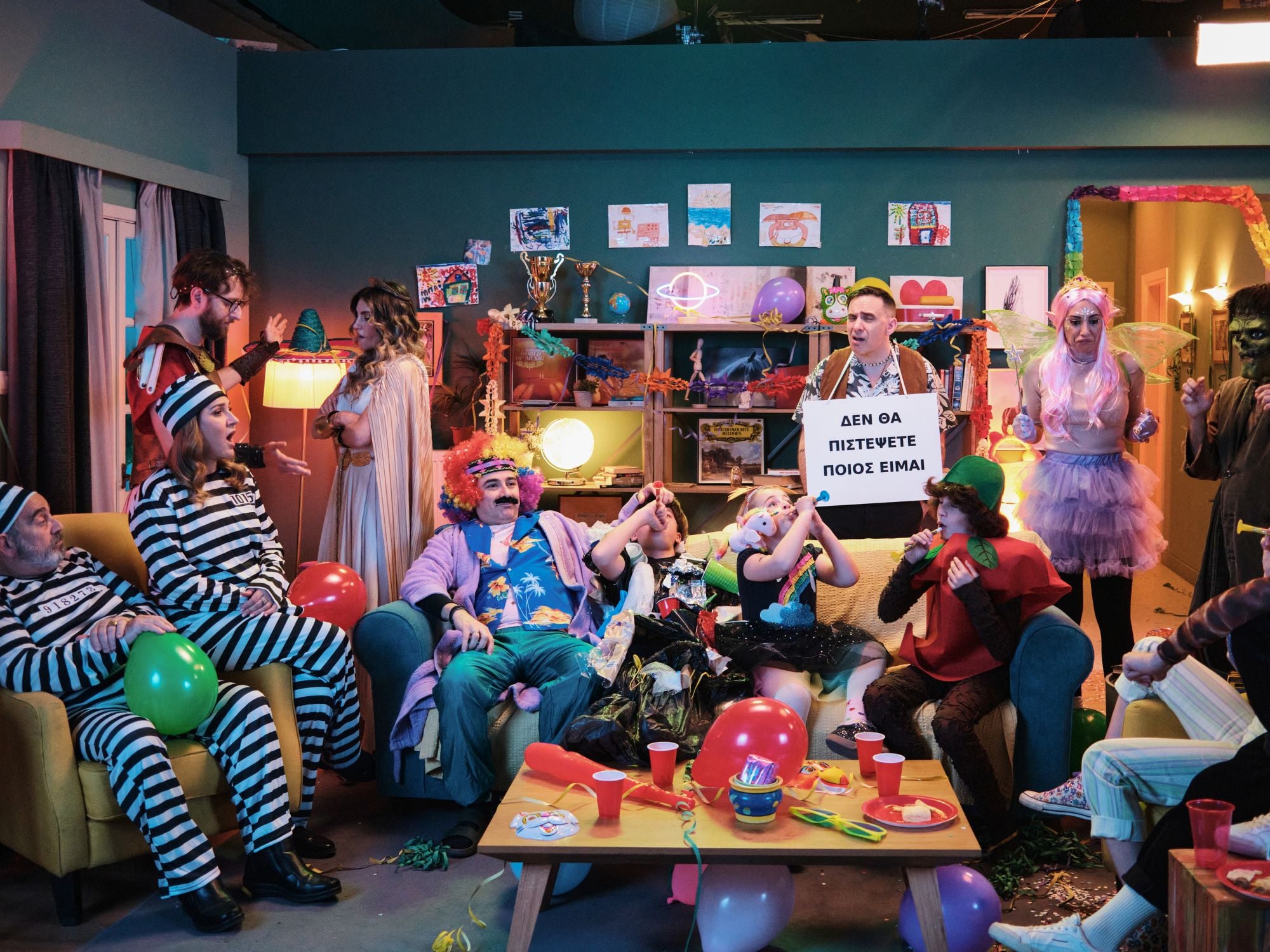 Έχω παιδιά: Οι Απόκριες ολοκληρώνονται με το πιο απρόβλεπτο πάρτι