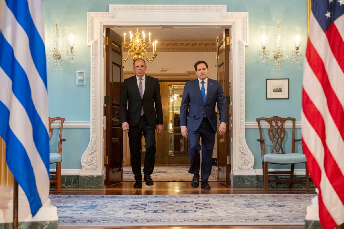 Ενίσχυση των ελληνοαμερικανικών δεσμών στη συνάντηση Γεραπετρίτη-Ρούμπιο – Στην Αθήνα το 2026 ο 6ος γύρος Στρατηγικού Διαλόγου