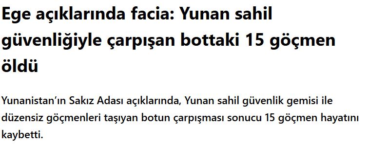 Τουρκικά ΜΜΕ: «Αγώνας επιβίωσης στο Αιγαίο» – Οι αναφορές για την καταστροφή στη Χίο