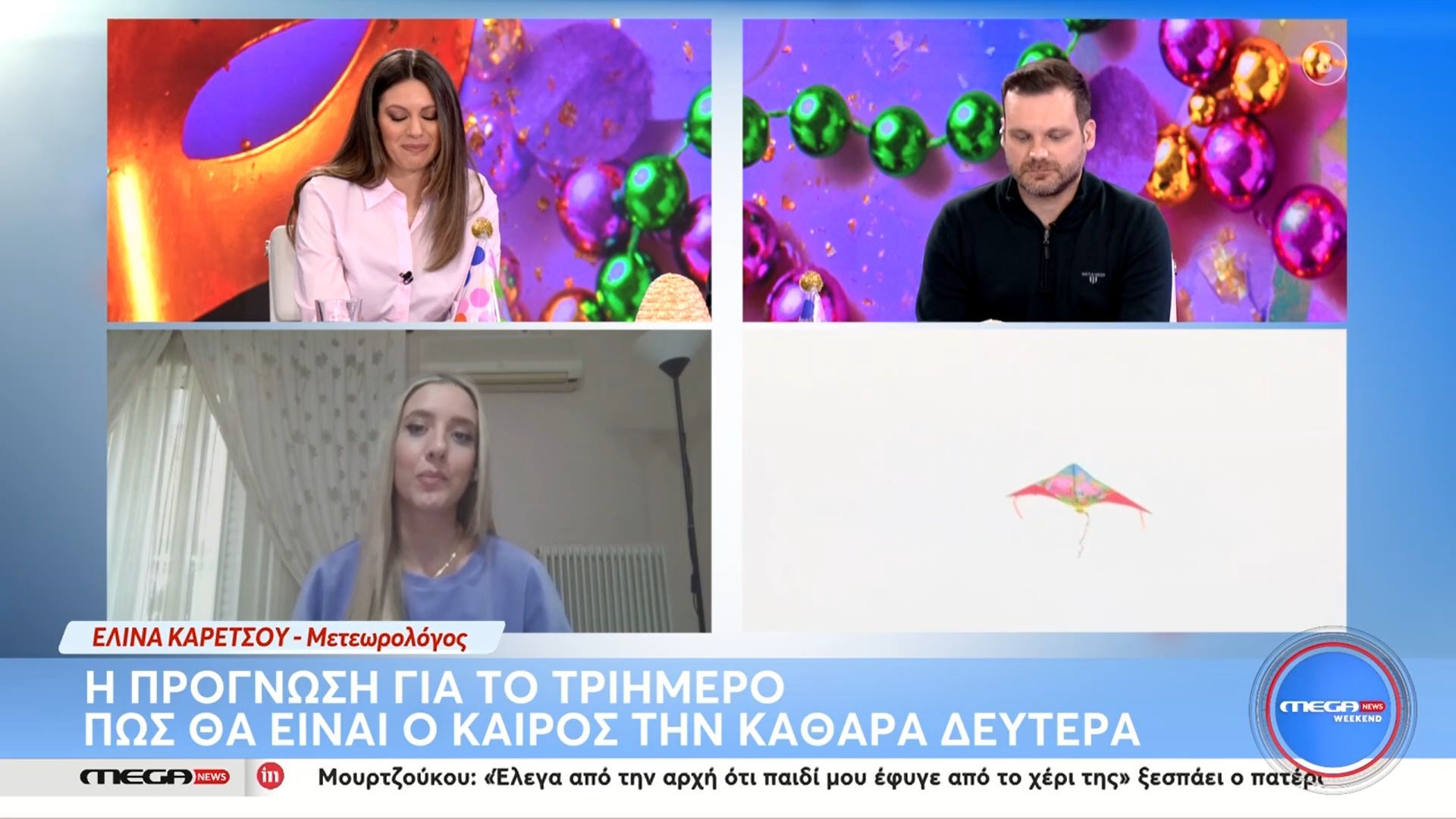 Η πρόγνωση για το 3ημερο – Πώς θα είναι ο καιρός την Καθαρά Δευτέρα;