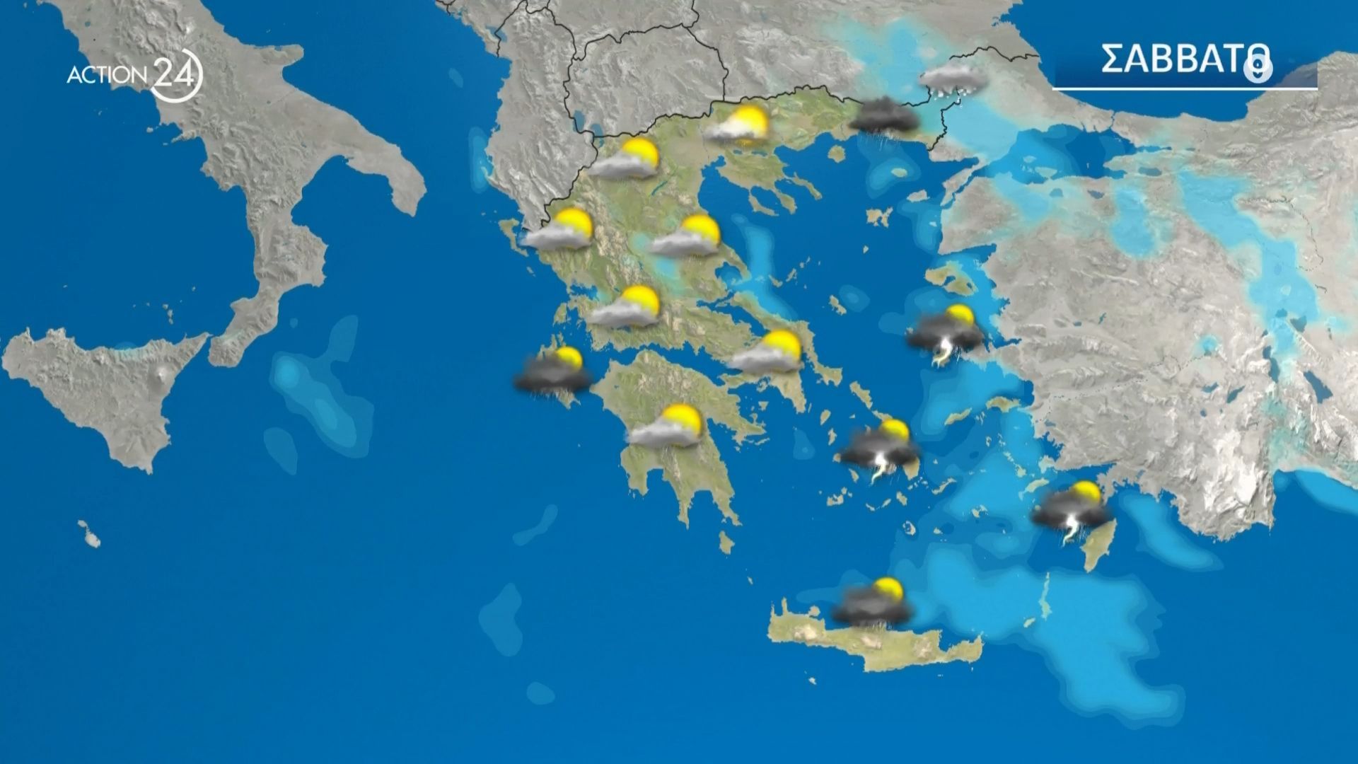 Η πρόγνωση του καιρού για σήμερα, Σάββατο 21/01 – Με τι καιρό θα κάνουμε Καθαρά Δευτέρα