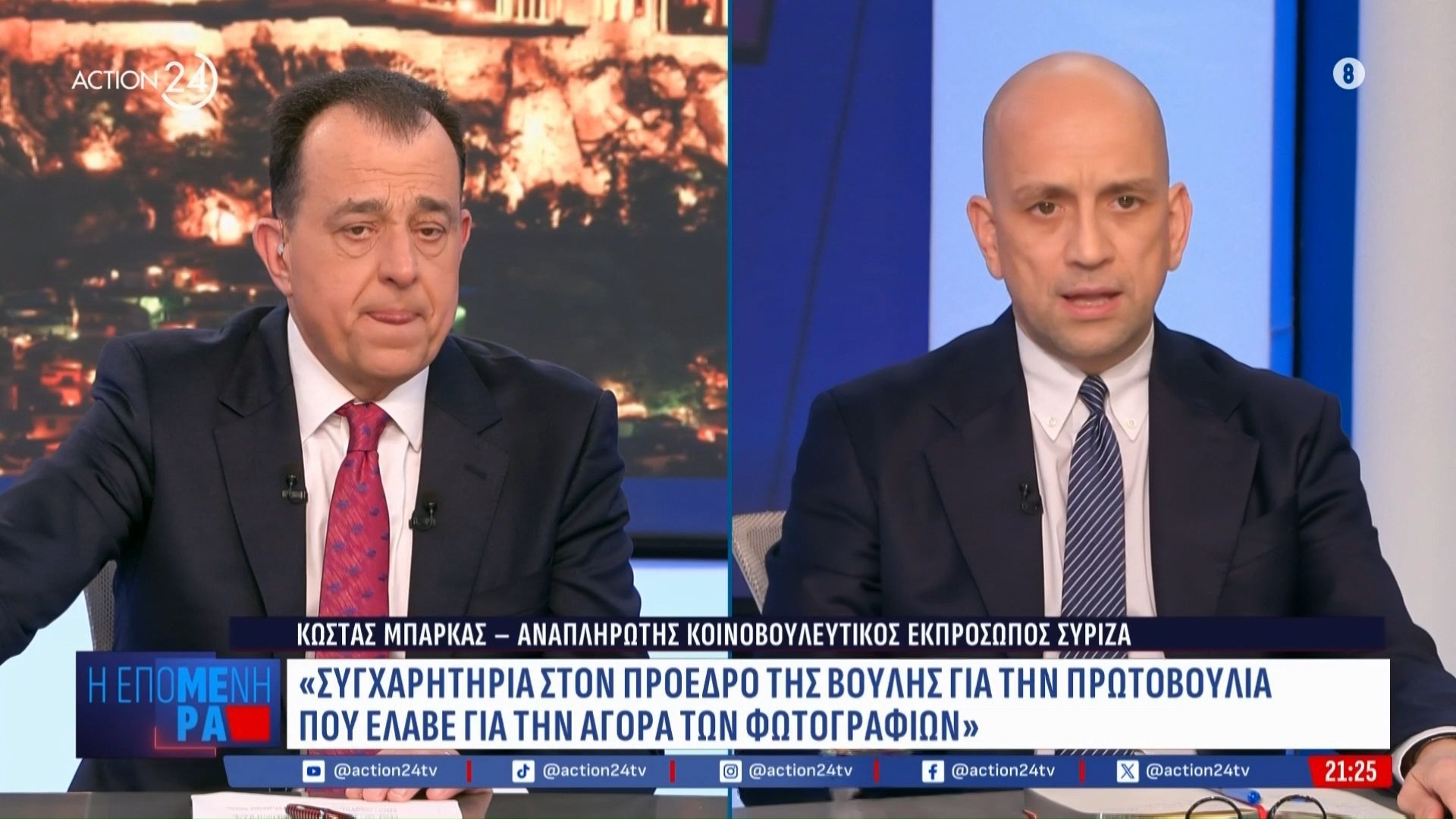Κ. Μπάρκας: «Εγώ δεν κατάφερα να γίνω ποτέ μου κομμουνιστής, όμως οι κομμουνιστές αντιστάθηκαν στους Γερμανούς, ήταν πατριώτες»