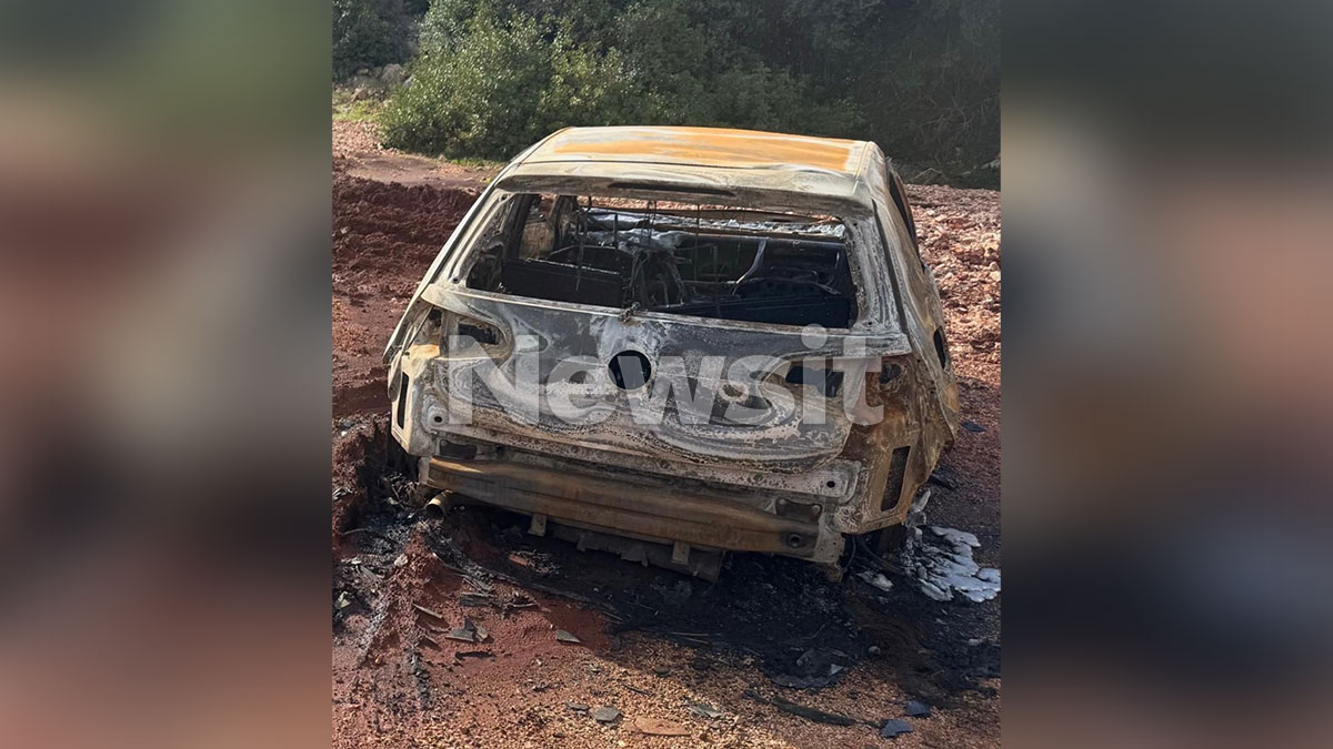 Νέα Πέραμος: Το αυτοκίνητο των απαγωγέων που σκότωσαν τον 27χρονο είχε κλαπεί από γιατρό υπό την απειλή όπλου 2 καμμένο αυτοκίνητο