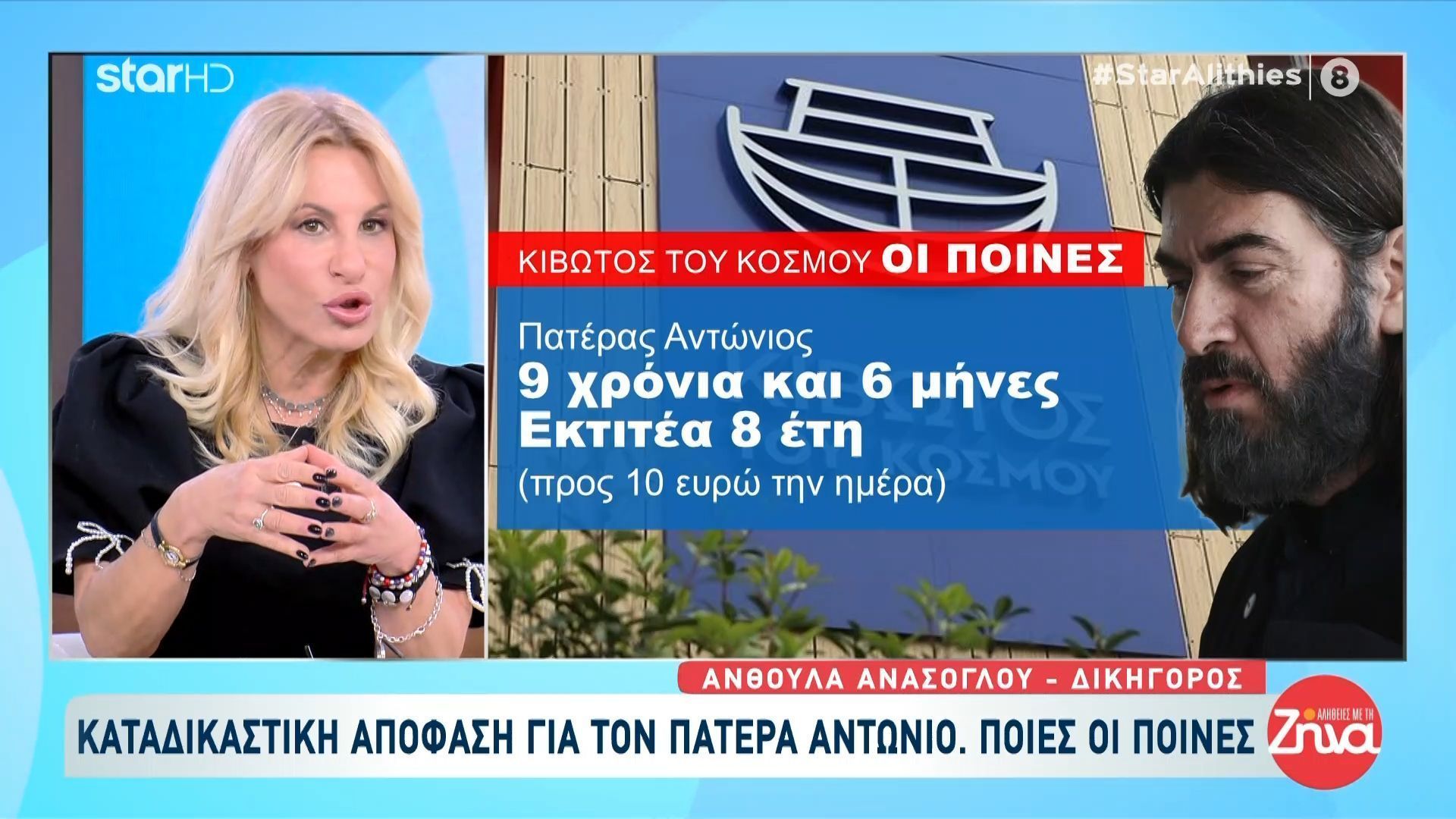 Home 86 Καταδικαστική απόφαση για τον πατέρα Αντώνιο: Ποινή φυλάκισης 9,5 ετών
