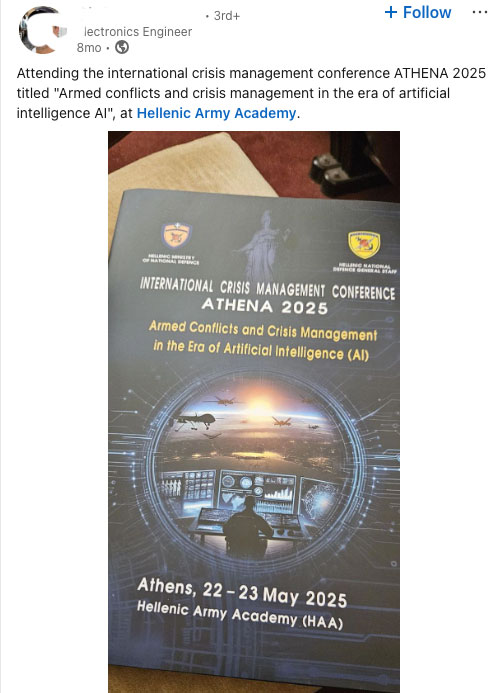 Ο πράκτορας με τις πράσινες ανησυχίες – Ο σμήναρχος που παραδέχτηκε ότι διέρρεε μυστικά στην Κίνα και οι δημοσιεύσεις του στα social media