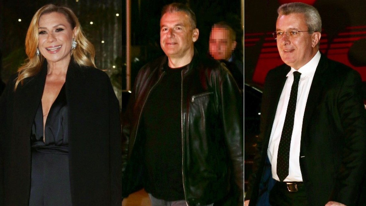 ΑΝΤ1: Οι εντυπωσιακές παρουσίες στην κοπή της πρωτοχρονιάτικης πίτας – Φωτογραφίες