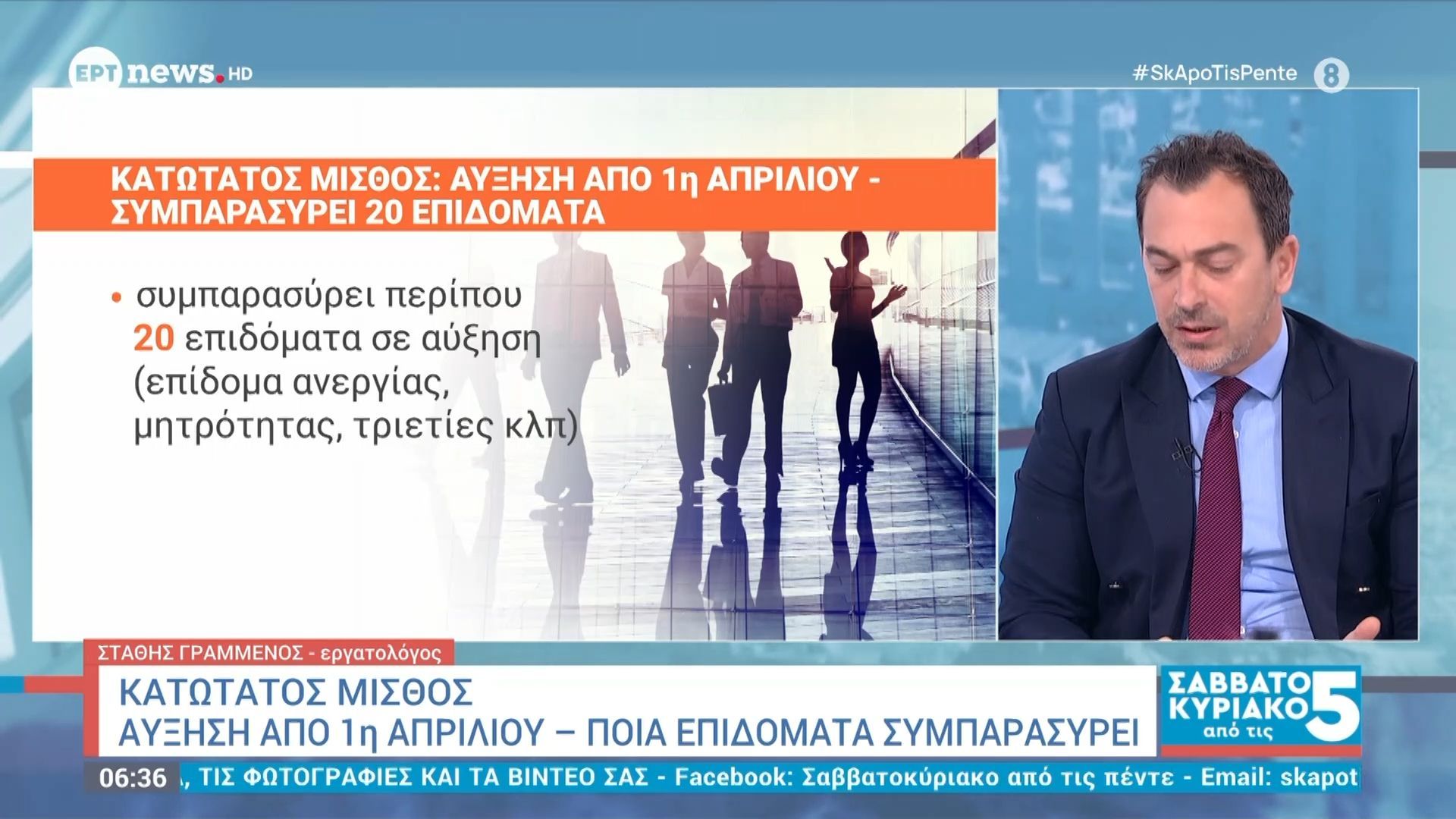 Κατώτατος μισθός | Αύξηση από 1η Απριλίου – Ποια επιδόματα που συμπαρασύρει