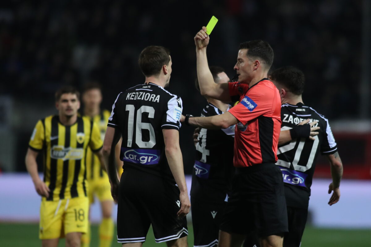 Ο Τόμας Κεντζιόρα τιμωρείται με κάρτες και χάνει ματς του ΠΑΟΚ