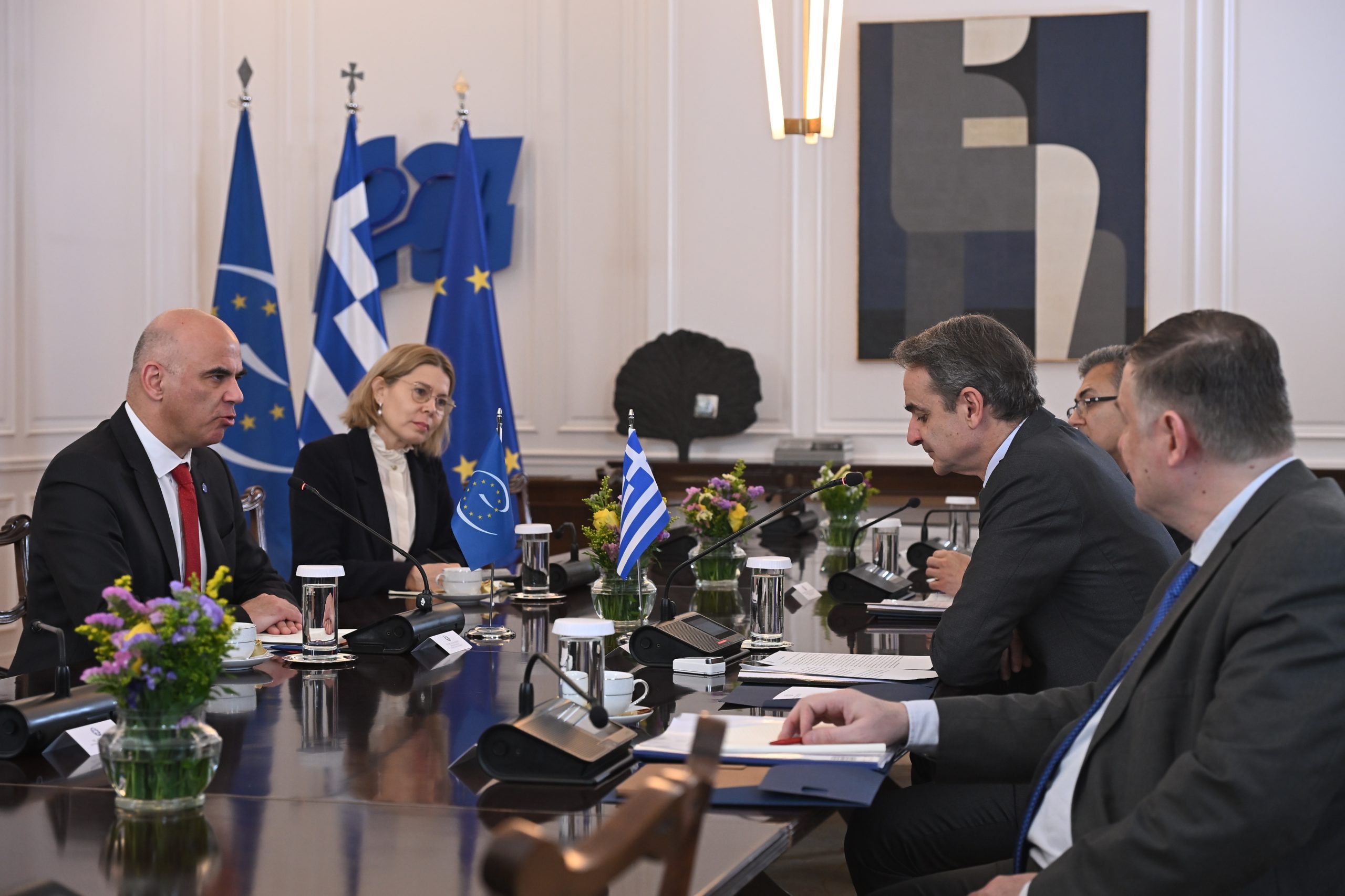 Κυριάκος Μητσοτάκης,Αλέν Μπερσέ