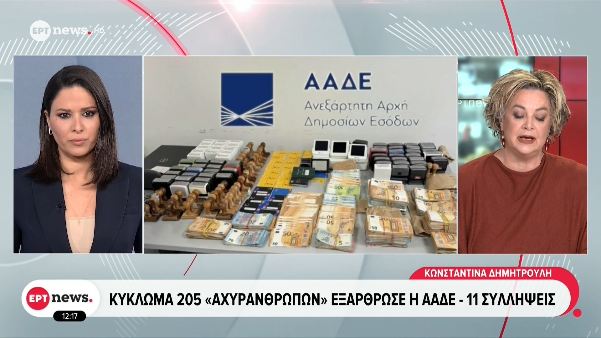 Κύκλωμα 205 «αχυρανθρώπων» εξάρθρωσε η ΑΑΔΕ – 11 συλλήψεις