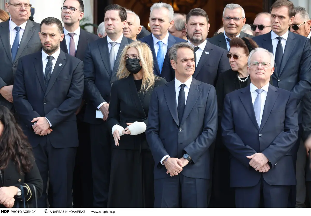 Ο Κυριάκος Μητσοτάκης και η Μαρέβα Γκραμπόφσκι