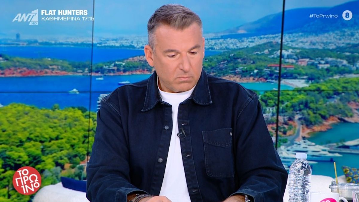 Λιάγκας: Με κατεβασμένο το κεφάλι μετά τις αποκαλύψεις του Δόξα στο στούντιο – «Ένιωσα άβολα! Δεν περίμενα να ακούσω αυτά που ειπώθηκαν»